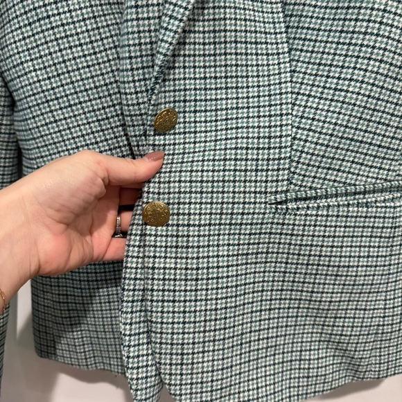 NWT J. Crew Herringbone wool-blend schoolboy blazer - Picture 5 of 11